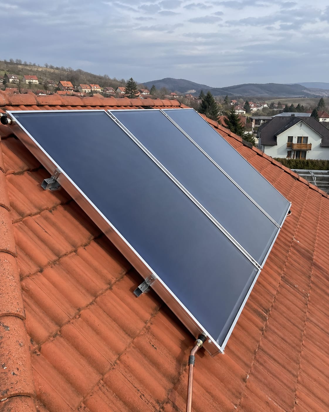 Realizácia — Solárne kolektory